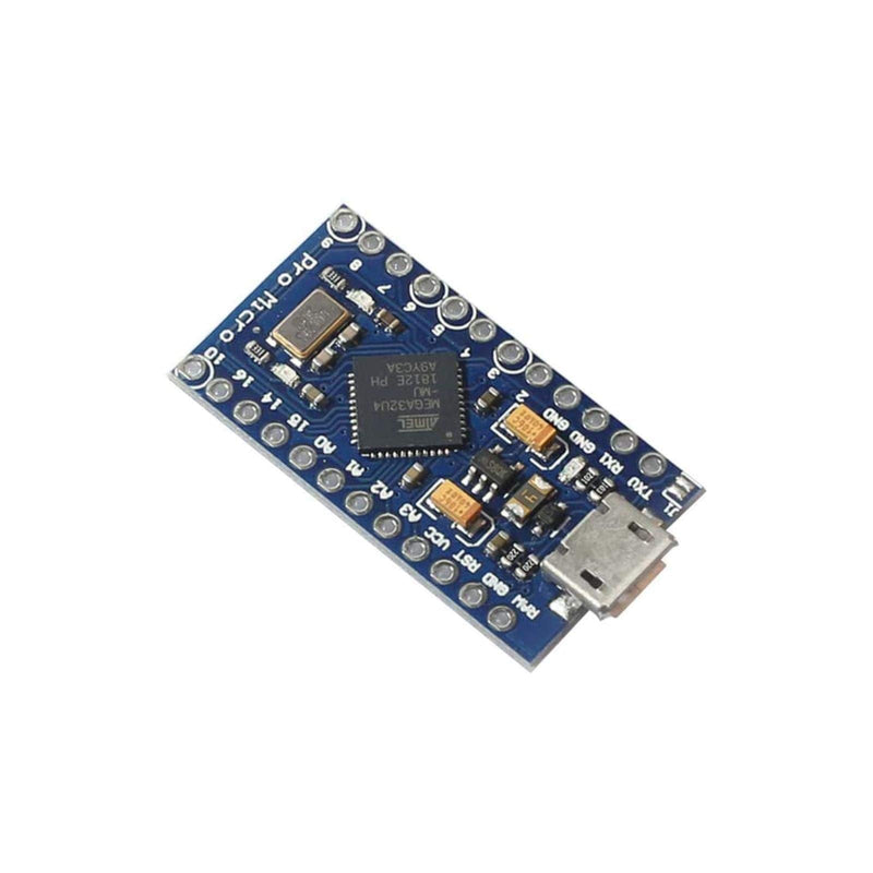  [AUSTRALIA] - Pro Micro ATmega32U4 5V 16MHz Micro-USB Development Module Board with 2 Row pin Header Compatible ard-uino Leonardo Replace ATmega328 Pro Mini