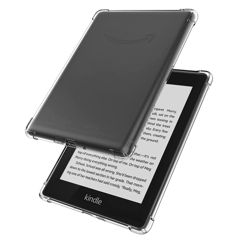  [AUSTRALIA] - SFFINE Clear Case for 6" Kindle Paperwhite (10th Generation, 2018 Release),Scratchproof Thin Slim Soft TPU Gel Silicone Case Protective Cover for Kindle Paperwhite 4 10th Gen 6 Inch,Transparent