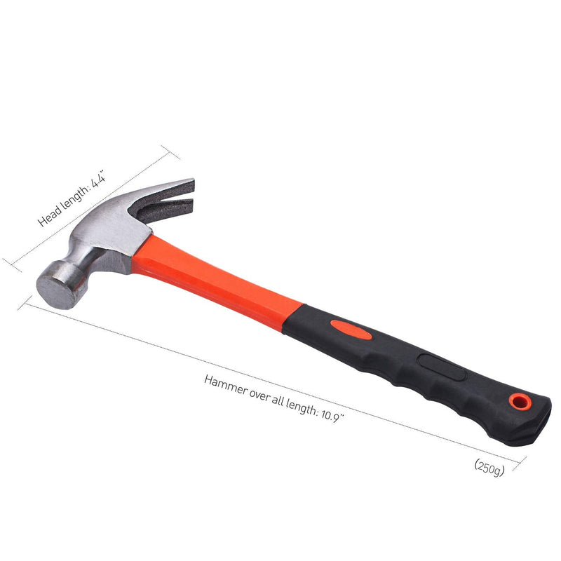  [AUSTRALIA] - Convy GJ-0136 Claw Hammer with Plastic Handle 8oz/ 250G