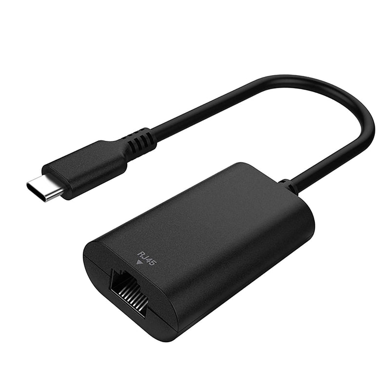  [AUSTRALIA] - PHILIPS Accessories USB-C to Ethernet Adapter, Type C Connector, Connect to 1GB Networks, Supports 10/100/1000 Mbps, Works with Windows 7+ and Mac, Black, Compact Portable Design, SWV2851N/27