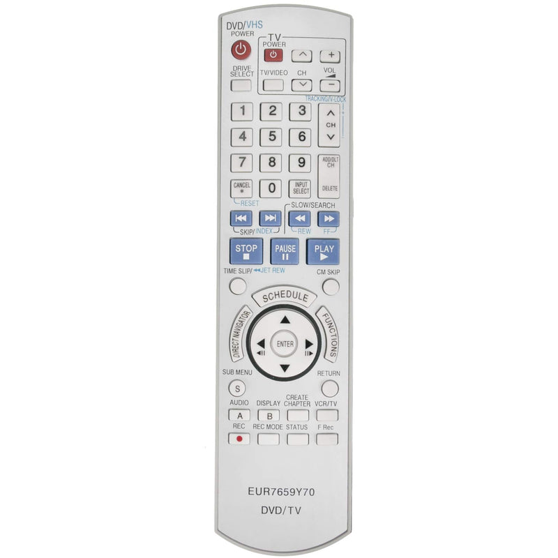  [AUSTRALIA] - EUR7659Y70 Remote Control Work for Panasonic DVD Recorder DMR-ES25 DMR-ES25S DMR-ES35V DMR-ES45VS DMR-ES45 DMR-ES46 DMR-ES45V DMR-ES46V