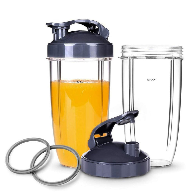Flip Top To-go Lid, Replacement Parts & Accessories, Preferred Parts for NutriBullet 600w and Pro 900w Blender, 2 Pcs - LeoForward Australia