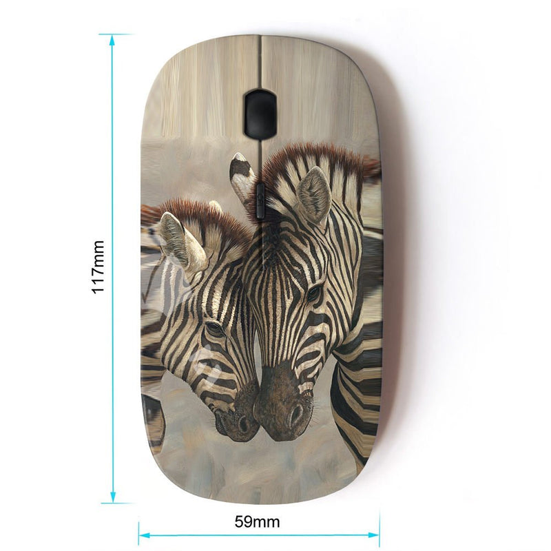 KOOLmouse [ Optical 2.4G Wireless Mouse ] [ Zebra Brothers Love ] - LeoForward Australia