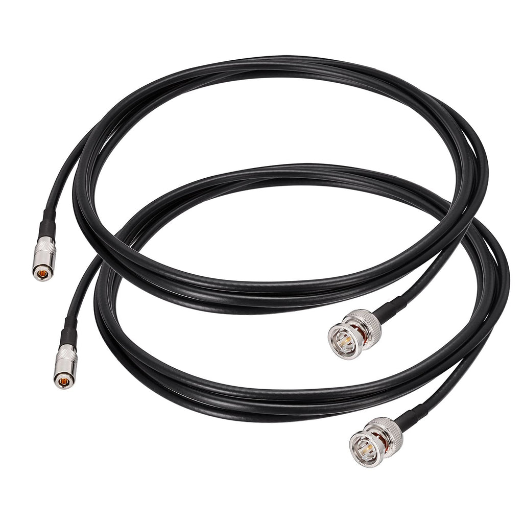  [AUSTRALIA] - Superbat HD SDI Cable Blackmagic BNC Cable, DIN 1.0/2.3 to BNC Male Cable (Belden 1855A) - 7ft - for Blackmagic Video Assist Recorder Hyperdeck 4K Transmissions 2pcs 2pcs 7ft cable