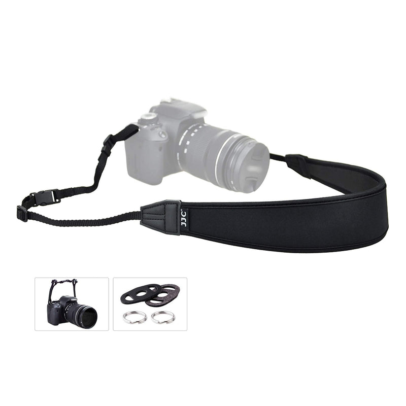  [AUSTRALIA] - Neck Strap for DSLR/Mirrorless Camera,Neoprene Neck Strap for T8i T7i T6i T7 T6 T5 Z6 II Z7 II Z5 D7500 D7200 D5600 A7R IV III A7 A7S III II A7C X-T4 X100V X-PRO3 X-E4 and More For Dslr Camera