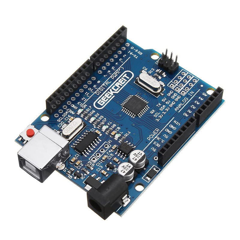  [AUSTRALIA] - MMOBIEL UNO R3 Board ATmega328P New Version with A16U2 Compatible with Arduino IDE Projects rohs Complaint - incl USB Cable