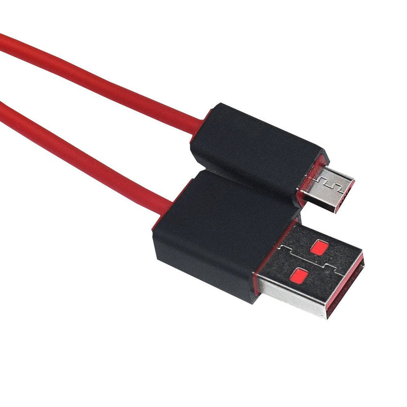  [AUSTRALIA] - Replacement USB Charging Charger Power Supply Cable Compatible with Beats by Dr.Dre Powerbeats 2 or 3 Solo Studio Wireless Headsets Earphones and Pill Speakers (red/3ft) 3ft