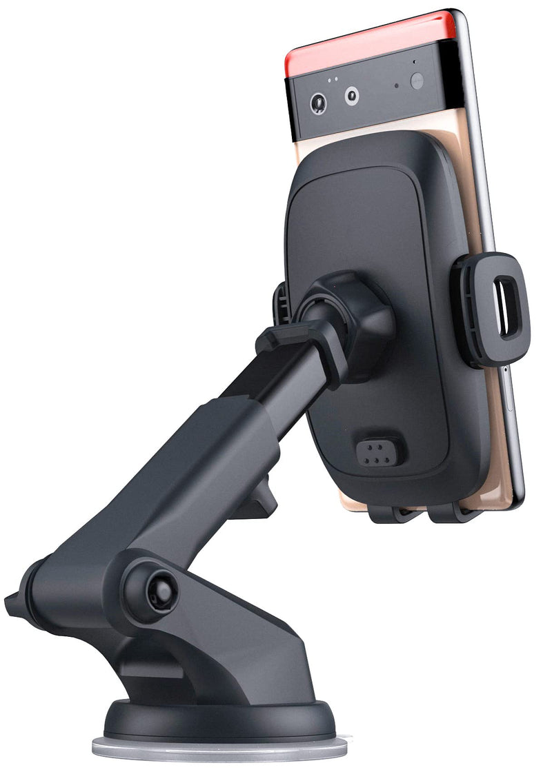  [AUSTRALIA] - Encased XL Phone Holder for Google Pixel 6, 6 Pro Car Mount - Dash/Windshield Mounting with Large Case-Friendly Phone Grips (Ultra-Secure Suction Base)