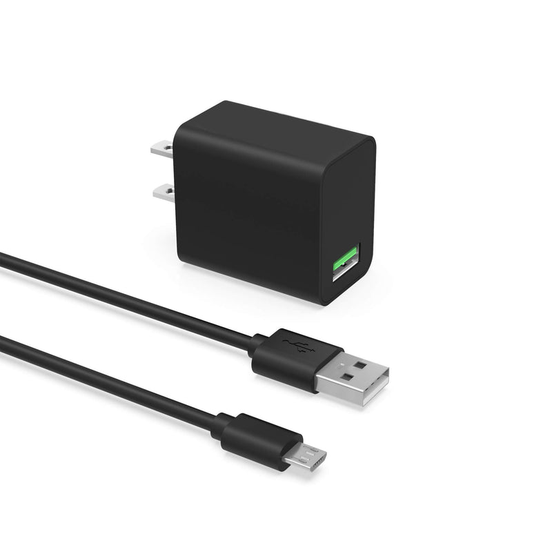  [AUSTRALIA] - USB-Micro Quick Wall Charger Fit for LG K20 Plus K40,Stylo 3,Harmony 2 3,gpad f2 x 8.0,V10,Aristo Phoenix 5,Premier pro,Aristo 4+,ssion Plus 2,Tribute Empire,x Venture Phone Adapter