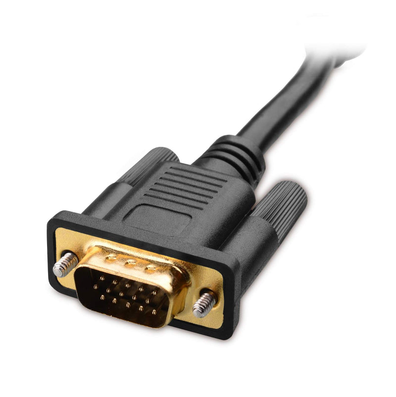  [AUSTRALIA] - Cable Matters VGA to VGA Cable with Ferrites (SVGA Cable) 6 Feet