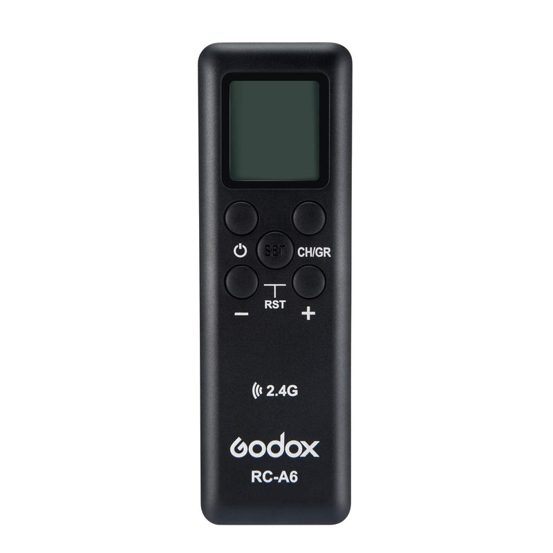  [AUSTRALIA] - Godox RC-A6 Remote Controller, Godox LED Video Light Remote for Godox ML60 ML60Bi SL100D SL100Bi SL150II SL200II