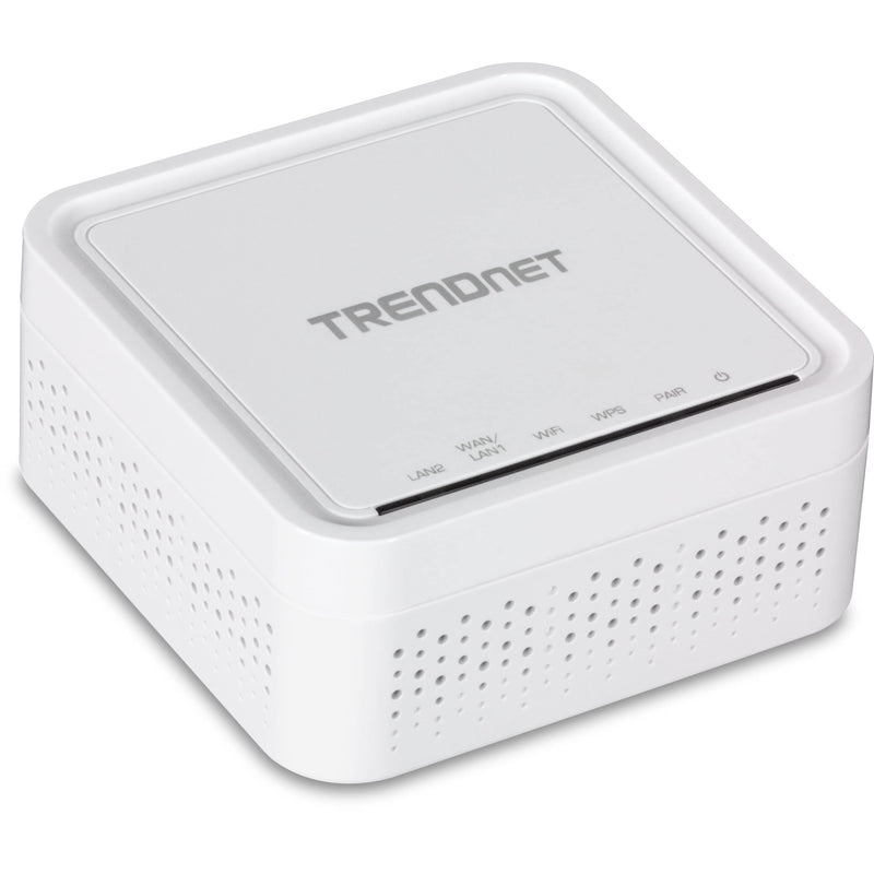  [AUSTRALIA] - TRENDnet AC1200 WiFi EasyMesh Remote Node, App-Based Setup Utility, Seamless WiFi Roaming, Beamforming,Supports 2.4GHz and 5GHz Devices, TEW-832MDR, White