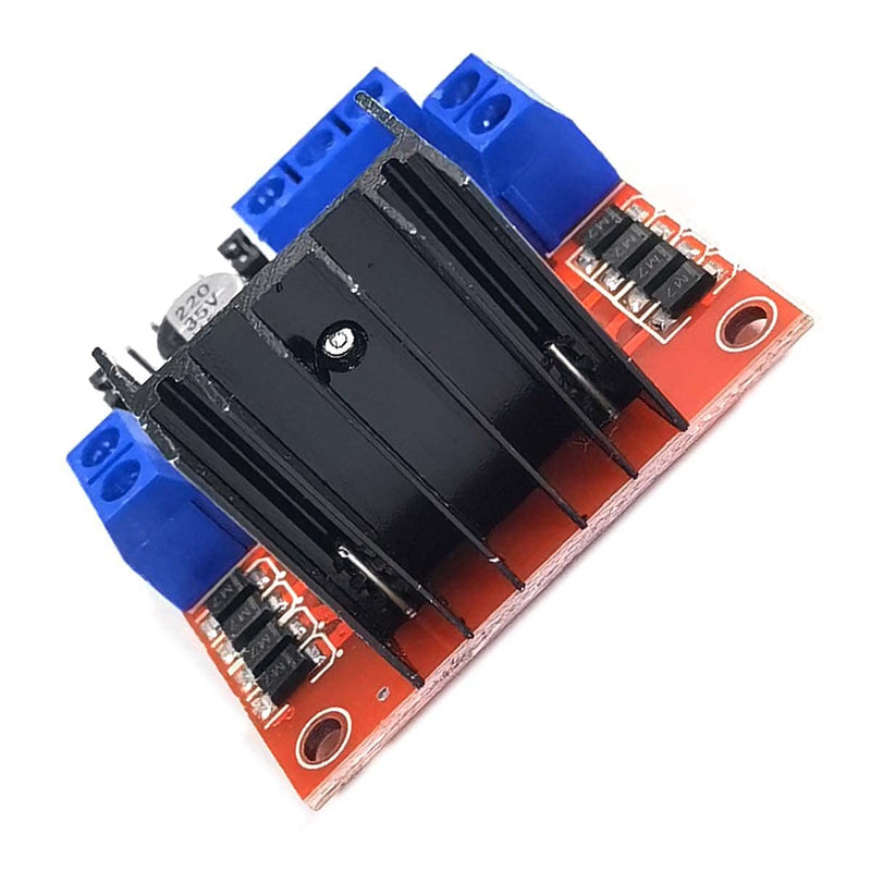  [AUSTRALIA] - Kiro&Seeu 2PCS L298N Motor Drive Controller Board Module Dual H Bridge DC Stepper Motor Compatible with Ar-duino Electric Projects Smart Car UNO MEGA R3 Mega2560