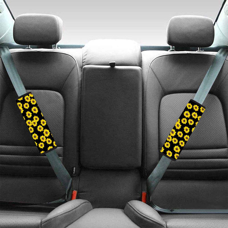  [AUSTRALIA] - Coloranimal Corgi Floral Auto Interior Car Seat Belt Covers Shoulder Neck Protection Cushion Pads 2PC for Adult Kids Soft Comfortable