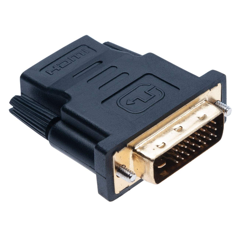  [AUSTRALIA] - Hdmi to DVI Adapter (DVI-D Dual Link 24+1) HDMI Female to DVI Male Adaptor Gold-Plated 1080P Full HD Converter Hdmi to Adaptor