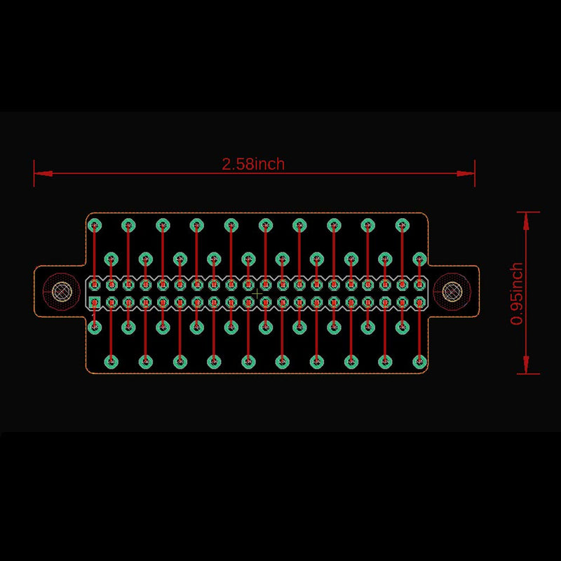  [AUSTRALIA] - Treedix Mini 40pin Pinout GPIO Spring Terminal Block Breakout Expansion Solderless Board Module Compatible with Raspberry Pi