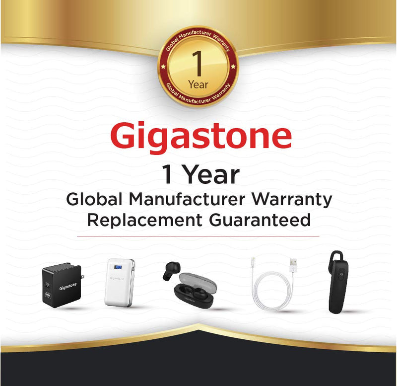  [AUSTRALIA] - Gigastone D1 Bluetooth Earpiece, Wireless Handsfree Headset with Microphone, 6-8 Hrs Driving Single Ear Bluetooth Headset, Noise Canceling Mic, Compatible with iPhone Android