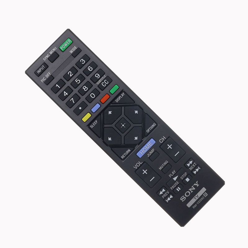 Sony RM-YD092 Factory Original Replacement Smart TV Remote Control for All LCD LED and Bravia TV's - New 2017 Model (1-492-065-11) - LeoForward Australia