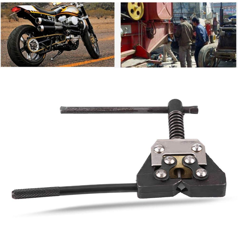  [AUSTRALIA] - Qii lu Motorcycle Chain Breaker, Bike ATV Chain Removal Breaker Drive Splitter Cutter Link Repair Tool Chain Tool for Motorcycle 3.8mm Thimble Diameter