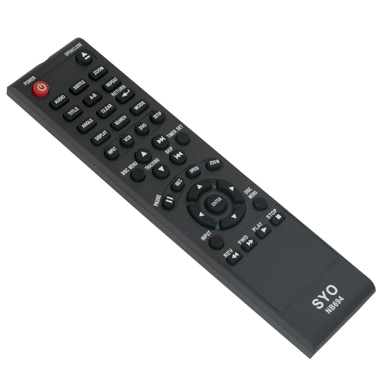 New NB694UH NB694 Replace Remote Control fit for Sanyo FUNAI DVD VCR Combo Player FWDV225F DV220FX5 - LeoForward Australia