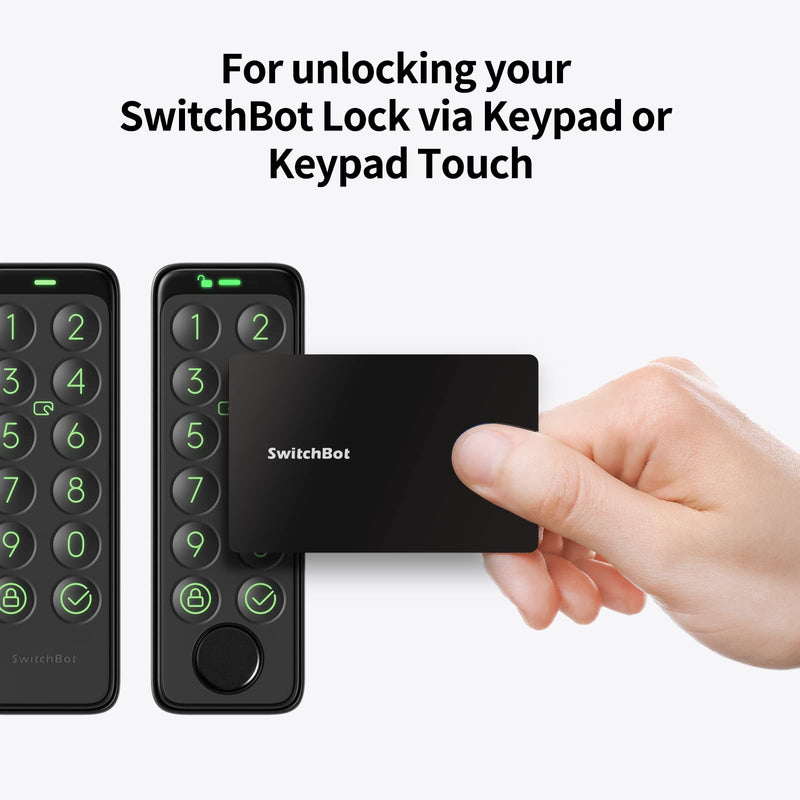  [AUSTRALIA] - SwitchBot Card for Unlocking Your SwitchBot Lock via Keypad or Keypad Touch (3 Pack)