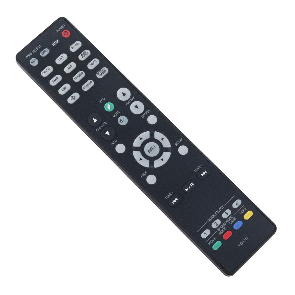  [AUSTRALIA] - RC-1217 Remote Control Replacement - WINFLIKE RC 1217 Replace Remote Control fit for Denon AV Receiver AVR-S730H AVR-X1400H RC1217 Remote Controller