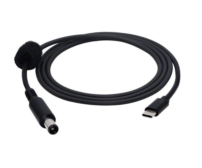  [AUSTRALIA] - CERRXIAN 4.9ft 65W PD USB Type C Male Input to DC 7.4mm x 5.0mm Male (7.4mm x 0.6mm) Power Charging Cable for E6420 E6430 E6430s E6430U E6440 E6500 E6510(D7406)