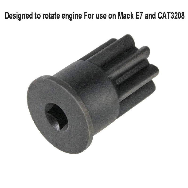  [AUSTRALIA] - ELONN for Caterpillar Engine Barring Socket Wrench Hand Tool Fits CAT C13/C15/C16/3208/3400/3406e/3508/3512/3500 EUI/MUI & Mack E-7,E7 ETEC