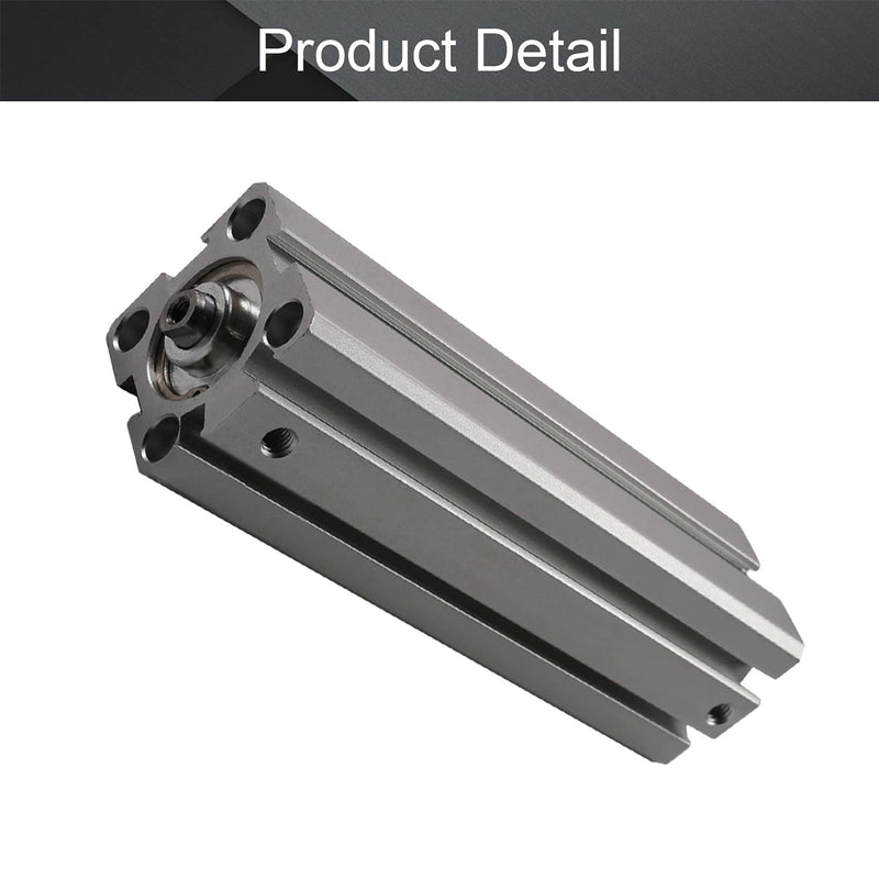  [AUSTRALIA] - Othmro SDA20 x 100 Sealing Thin Air Cylinder Pneumatic Air Cylinders, 20mm/0.79inch Bore 100mm/3.94inch Stroke for M5 Aluminium Alloy Pneumatic Components for Pneumatic and Hydraulic Systems 1pcs