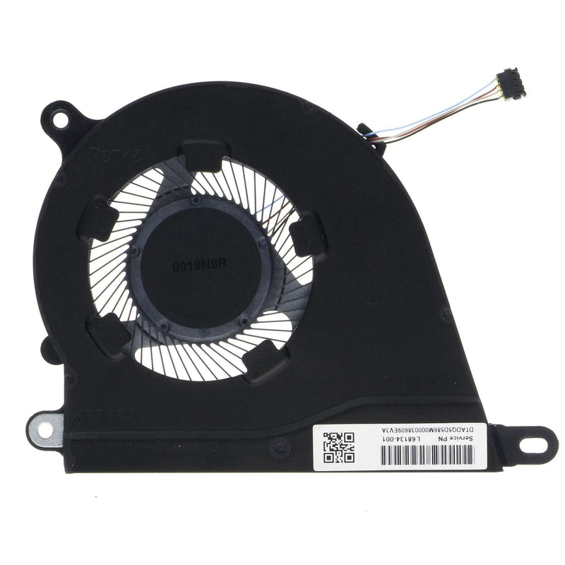  [AUSTRALIA] - CPU Cooling Fan for 15-DY 15-DY1071WM 15-DY0013DX 15-DY1024WM 15s-FQ 14-DQ 14S-DQ 14-DQ0011DX 14-DQ1039WM HP 15-EF 15-EF1072NR L68134-001 L68132-001