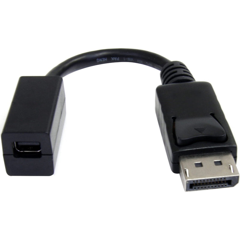  [AUSTRALIA] - StarTech.com 6in (15cm) DisplayPort to Mini DisplayPort Cable - 4K x 2K UHD Video - DisplayPort Male to Mini DisplayPort Female Adapter Cable - DP to mDP 1.2 Monitor Extension Cable (DP2MDPMF6IN)