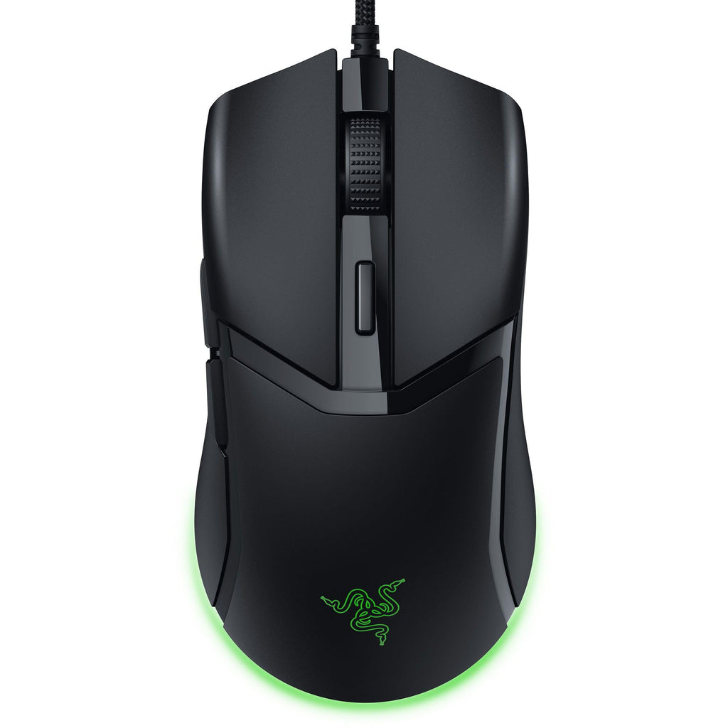  [AUSTRALIA] - Razer Cobra Wired Gaming Mouse: 58g Lightweight Design - Gen-3 Optical Switches - Chroma RGB Lighting with Underglow - Precise 8500 DPI Optical Sensor - 100% PTFE Mouse Feet - Speedflex Cable - Black