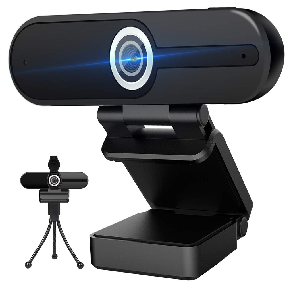  [AUSTRALIA] - 4K Webcam with Microphone Computer Camera 8MP USB Webcam 1080P for Video Calling, Conference, Streaming, Webcam with Privacy Cover and Mini Tripod,4K Resolution Ultra HD Web Cam with Microphone