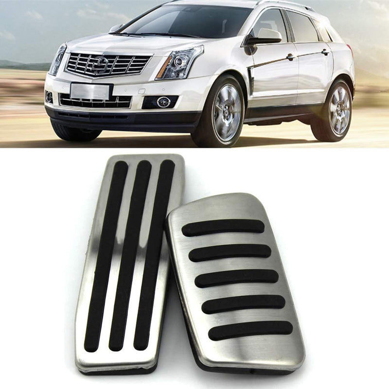  [AUSTRALIA] - LIUYE Gas Brake Pedal Cover for Cadillac SRX 2010-2016 at(Automatic Transmission)