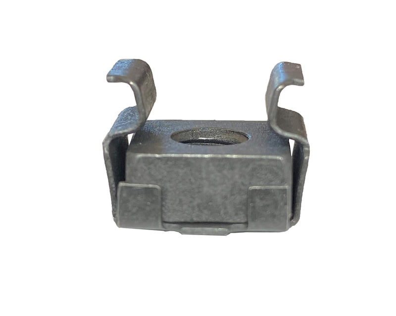  [AUSTRALIA] - RackGold® Black 12-24 Cage Nuts 100 Pack - USA Made & Lifetime Warranty