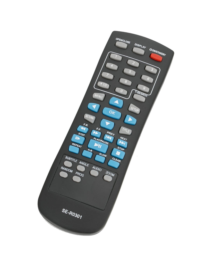 SE-R0301 Replace Remote Control SER0301 fit for Toshiba DVD Player SD-4100 SD-4200 SD-4200KC SD-4200KU SD-K790KU SD-4100KU SD-4300 SD-4300KU SD-K780KU SD-K780 SD-3300KU SD-4100KU2 - LeoForward Australia