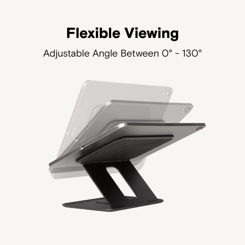  [AUSTRALIA] - MOFT Snap Tablet Stand with 360° Screen Rotation, Portable Magnetic Floating Stand Adjustable Height and Angle for All iPads