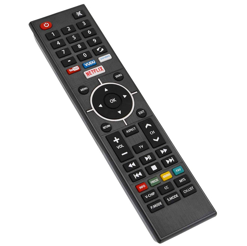  [AUSTRALIA] - New KY49C178F Remote Control fit for Element Smart LED TV E4SFT5017 E4SFT5517 ELEFJ322 ELSJ4016 ELSJ5017 ELST3216H ELST4017 ELST4316S ELST5016S with 4 Shortcut Keys YouTube Vudu Pandora Netflix