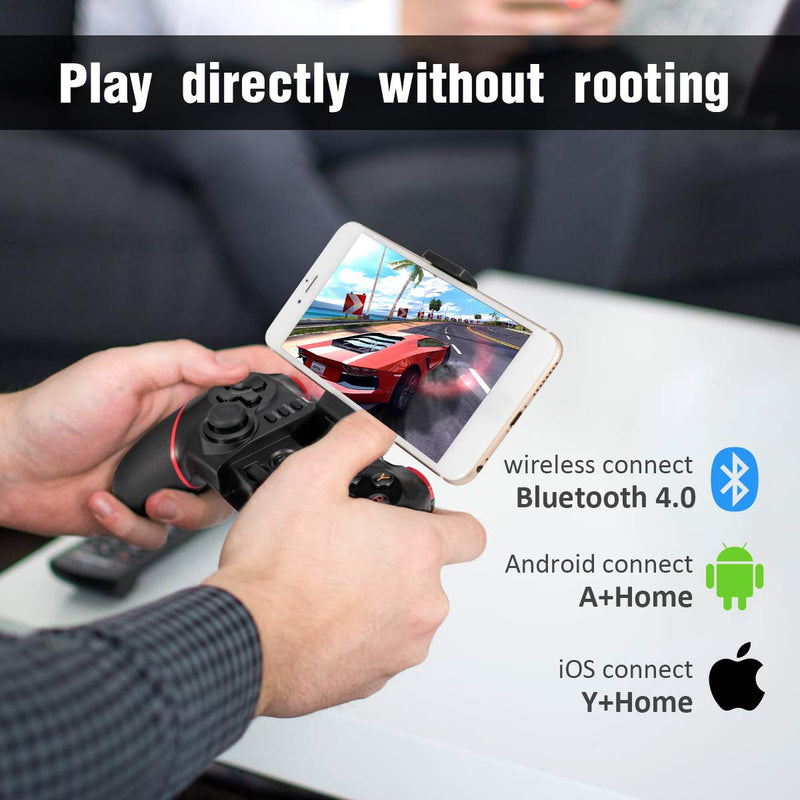  [AUSTRALIA] - Mobile Game Controller, Bluetooth & 2.4G Wireless Gamepad Gaming Joystick for Android Phone/ PC Windows/ Smart TV/ TV Box/ PS3