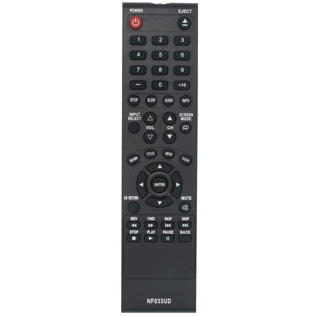  [AUSTRALIA] - NF033UD Remote Control Work for Emerson TV LD190EM1 LD190EM2 RLD190EM1 RLD190EM2 LD260EM2 LD320EM2 Sylvania TV LD190SS1 LD320SS2