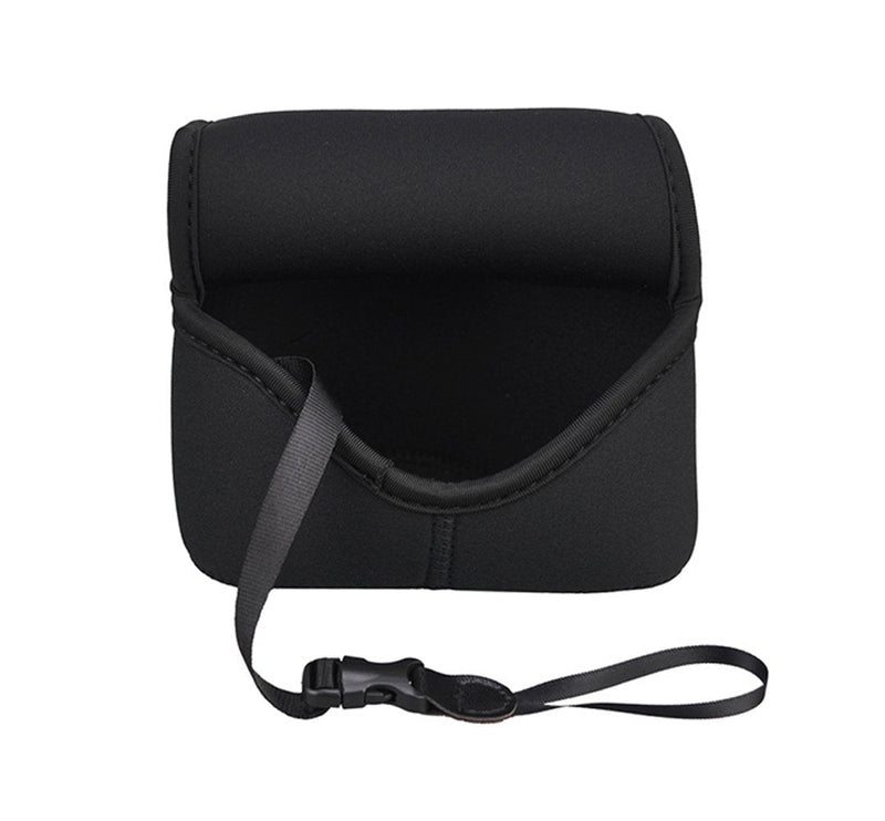  [AUSTRALIA] - JJC Black Ultra Light Neoprene Camera Case Pouch Bag for Sony Alpha a6600 a6500 a6400 a6300 a6100 a6000 a5100 with Sony SELP1650 16-50mm Zoom Pancake Lens, Size 120 x 73 x 87mm (W x H x D)