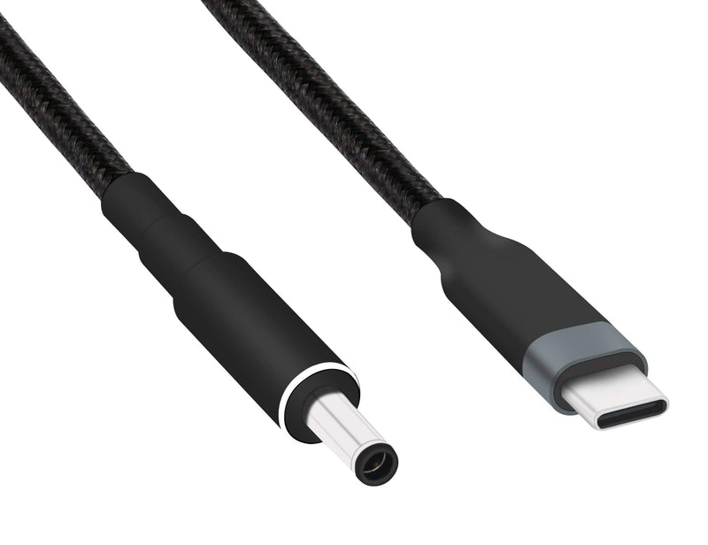  [AUSTRALIA] - CERRXIAN 6.5ft 100W PD USB Type C Male Input to DC 4.5 x 3.0mm (4.5x0.6) Male Power Charging Cable for 11 13 14 17 3000 5000 7000 3552 7348 3147 7352 5758 7359(4506D-100W)