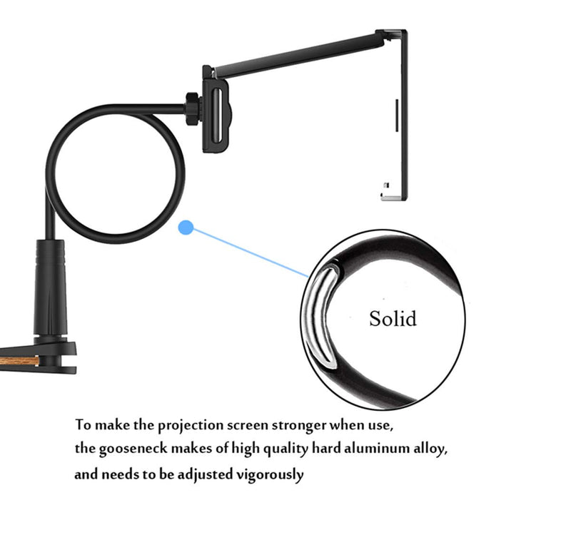 12'' Phone Screen Magnifier Cell Phone 6D HD Anti-Blue Light Amplifier Screen Enlarger for Movies, Videos, and Gaming Compatible with All Smartphones Black - LeoForward Australia