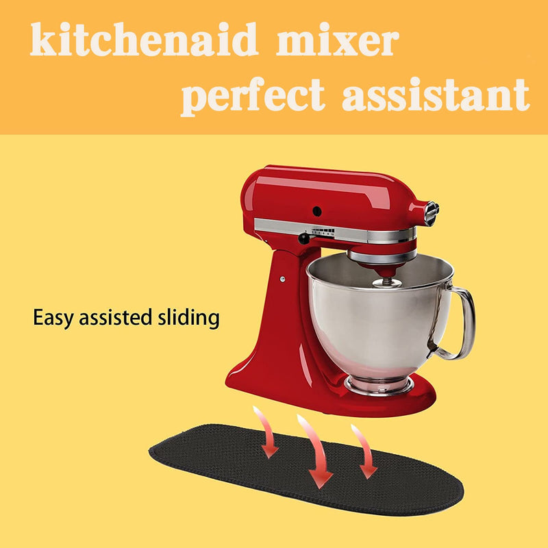  [AUSTRALIA] - Mixer Mover for KitchenAid Mixer,Kitchenaid Mixer Sliding Mat Compatible KitchenAid 4.5-5 Qt Tilt-Head Stand Mixer, kitchenaid mixer accessories Kitchenaid Mixer Sliding Mat (1pcs) A
