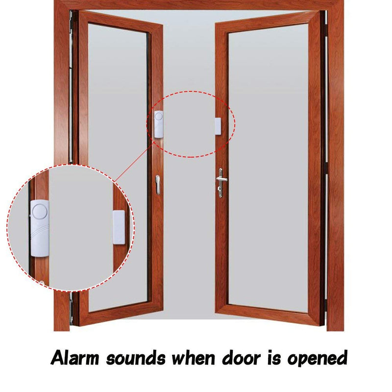  [AUSTRALIA] - Hiistar Personal Security Window & Door Alarm Bell | Wireless Sensor Door Window Burglar Alarm | Pack of 10
