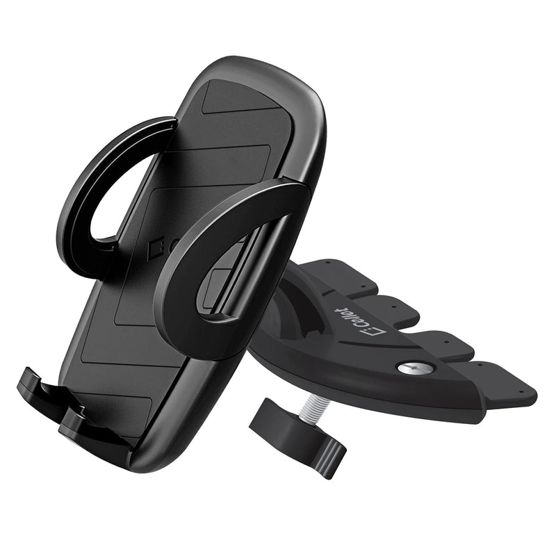  [AUSTRALIA] - Cellet Easy to Mount, CD Slot Mount - Universal Car Mount Phone Holder for iPhone, Google, Samsung, Moto, Huawei, Nokia, LG, and All Other Smartphones Vice Hold