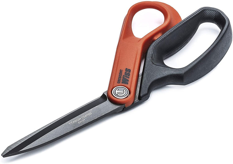  [AUSTRALIA] - Wiss - Pro Shear, Offset, Right-Hand, Titanium (CW10T) CW10T Titanium Coated Offset Right Hand Tradesman Shears, 254mm