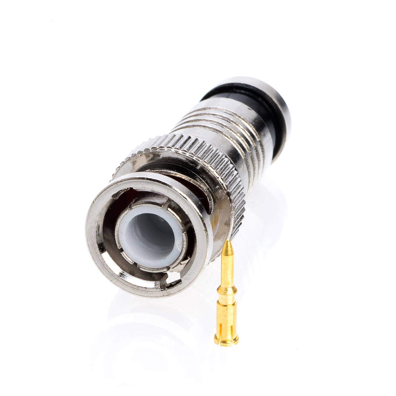  [AUSTRALIA] - BNC Rg59 Male Compression Coax Connector for CCTV Security Camera DVR (20) 20