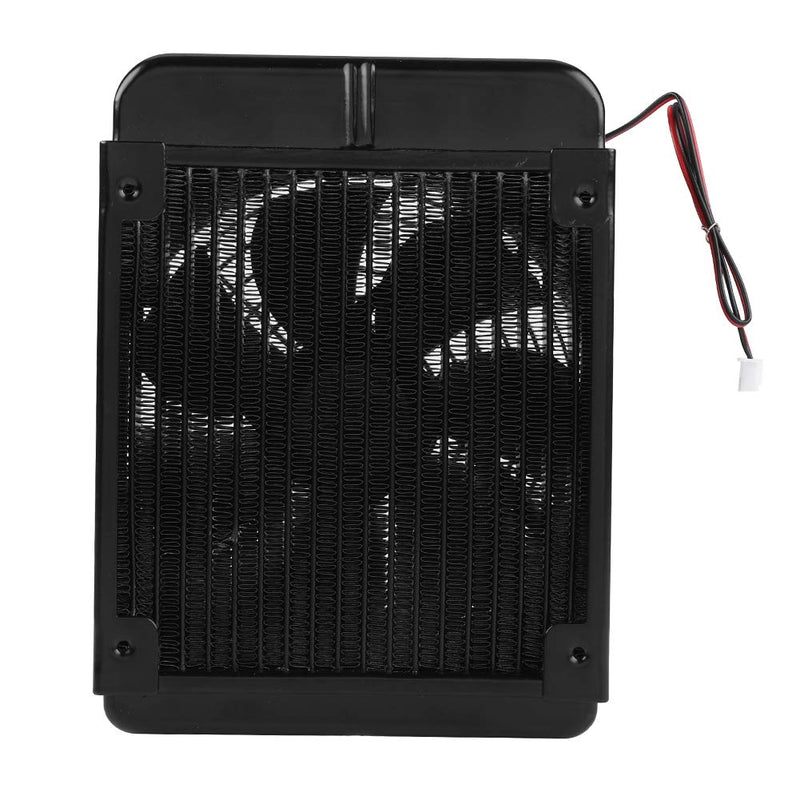  [AUSTRALIA] - CPU Radiator Fan , DC12V CPU Water Cooling Radiator G1 ,4 Thread Heat Row Radiator with Fan 18 Tubes 120 ,360mm Radiator CPU Liquid Cooler for Computer CPU Water Cooled 120mm