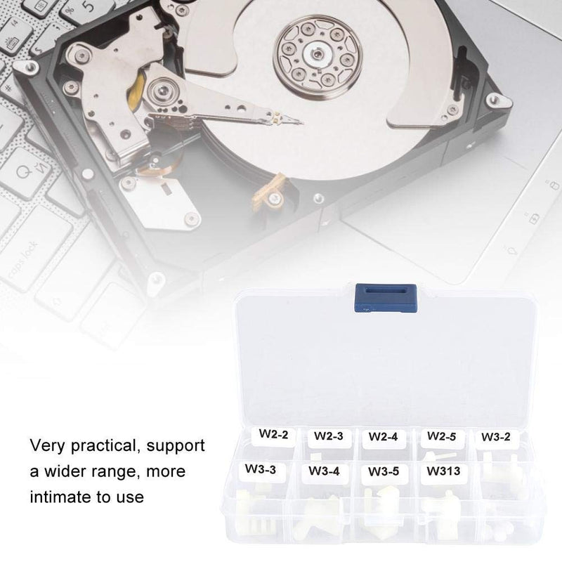  [AUSTRALIA] - 1 Set Hard Drive Repair Head Replacement Tool Kit White Hard Drive Combs Hard Disk Magnetic Head Data Recovery HDD Repairing Tool